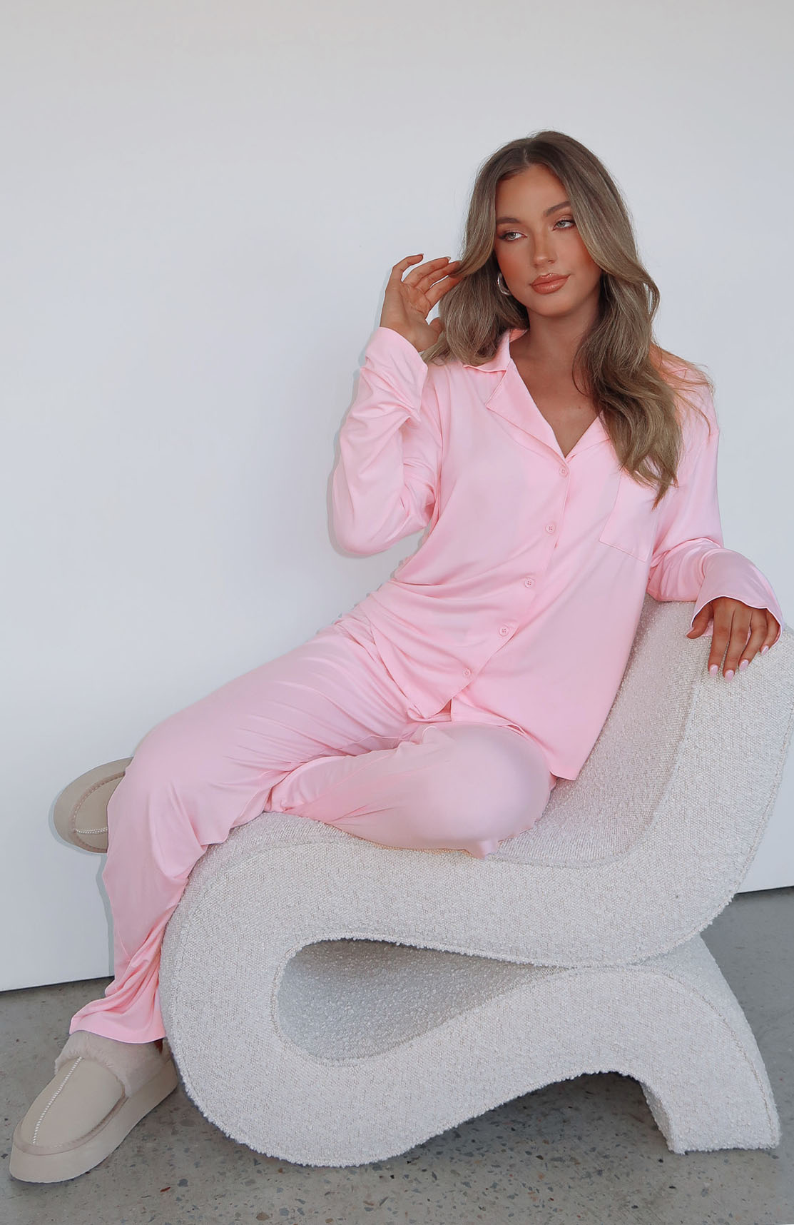 Conjunto Rosa Empolvado