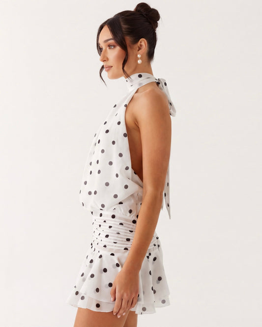 Vestido Mini Lunares Coquetos