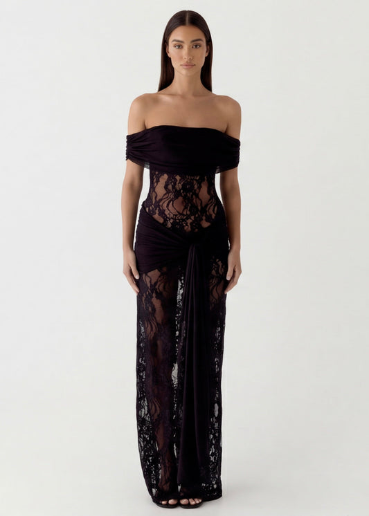 Bianca | Vestido Maxi de Encaje