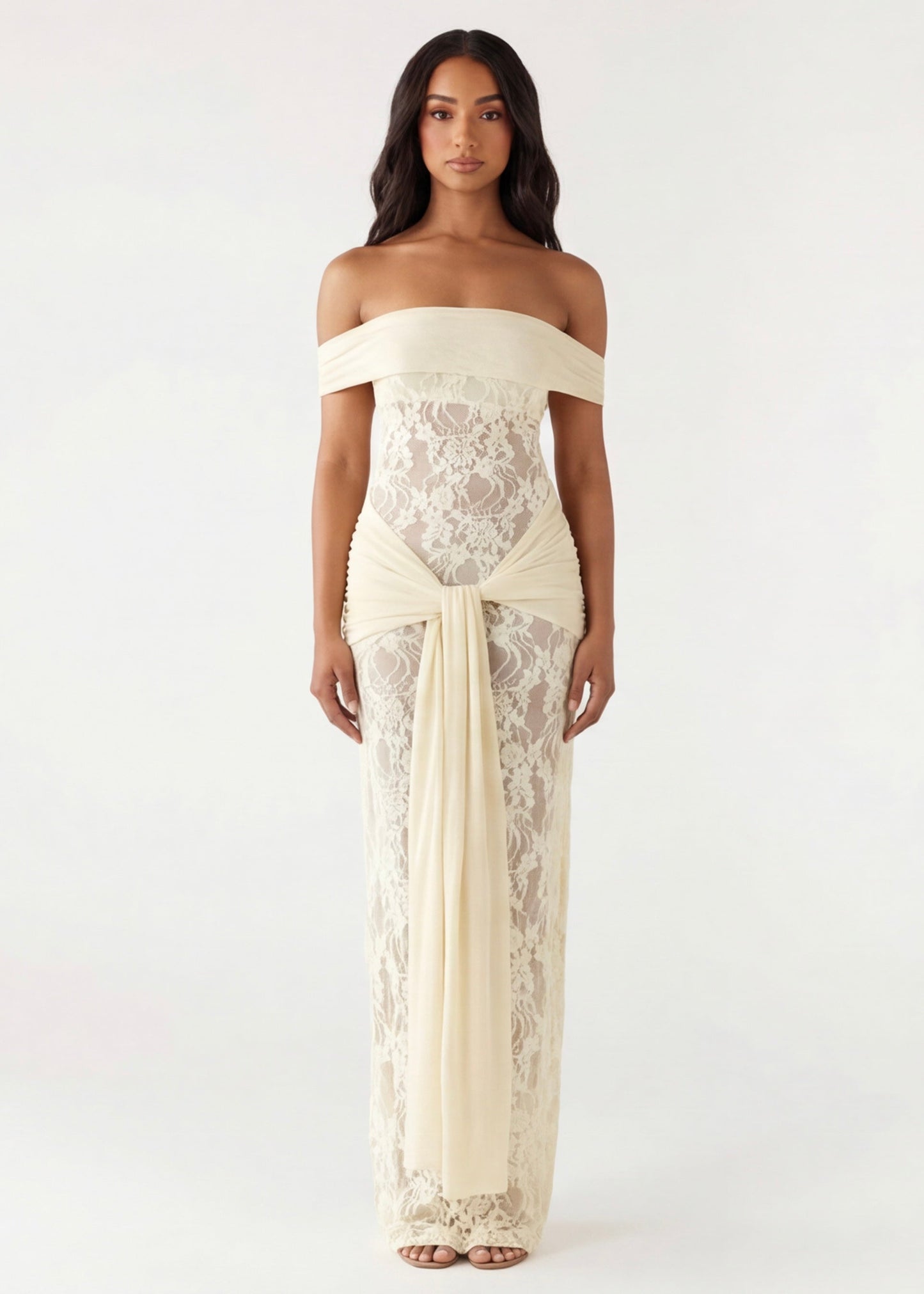 Bianca | Vestido Maxi de Encaje