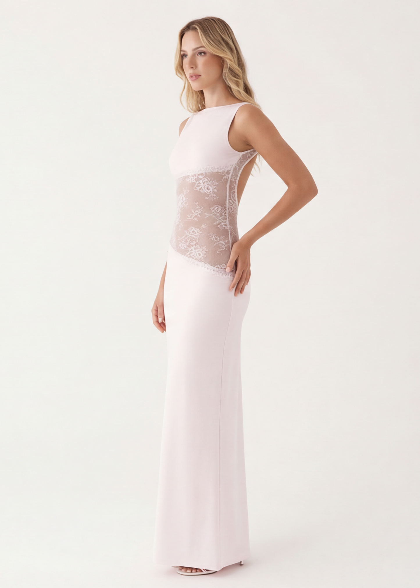Claudia | Vestido Maxi Encaje Elegante