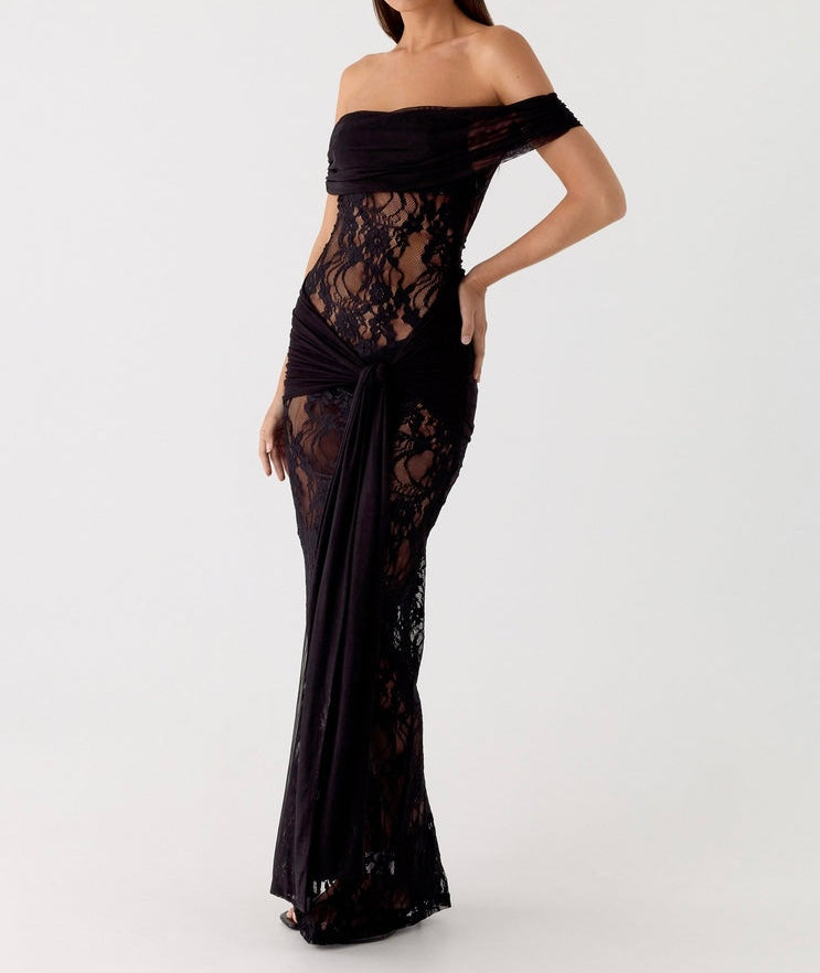Bianca | Vestido Maxi de Encaje