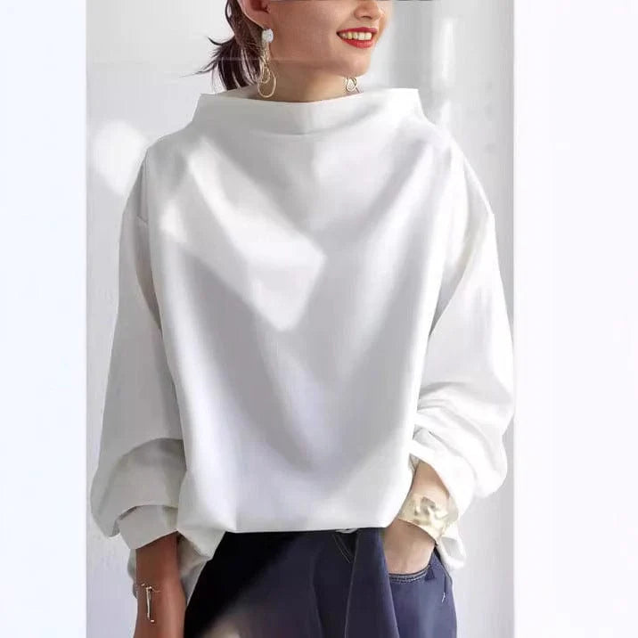 Elly | Top informal de cuello alto
