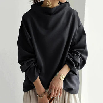 Elly | Top informal de cuello alto