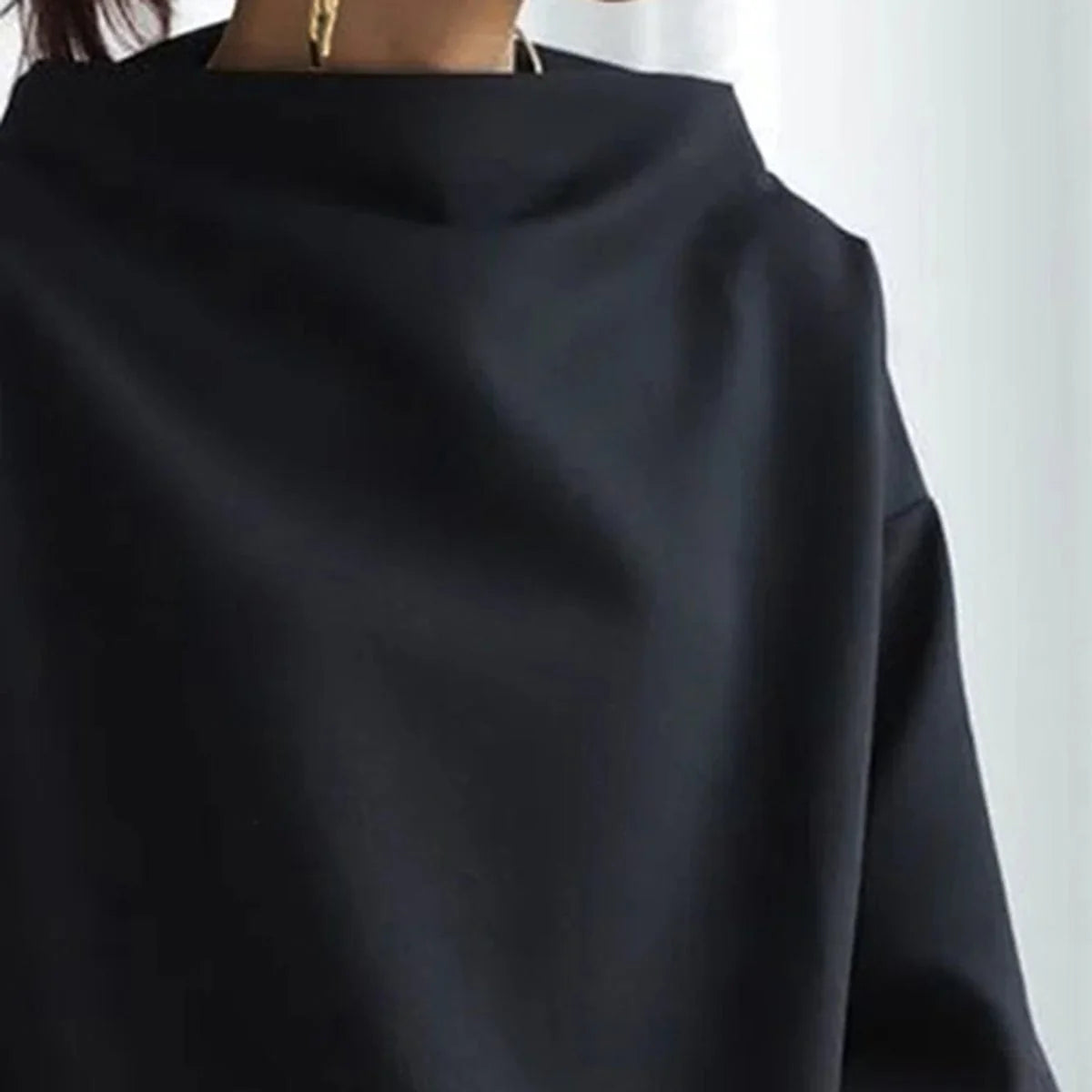 Elly | Top informal de cuello alto