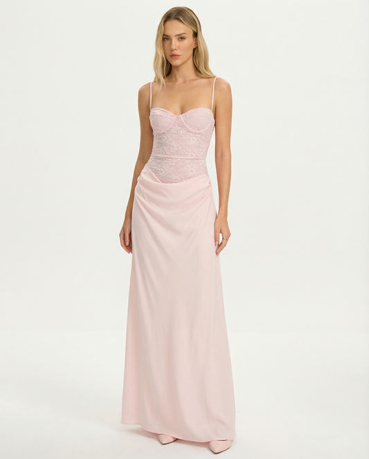 Bianca | Vestido Maxi Aura de Rosa