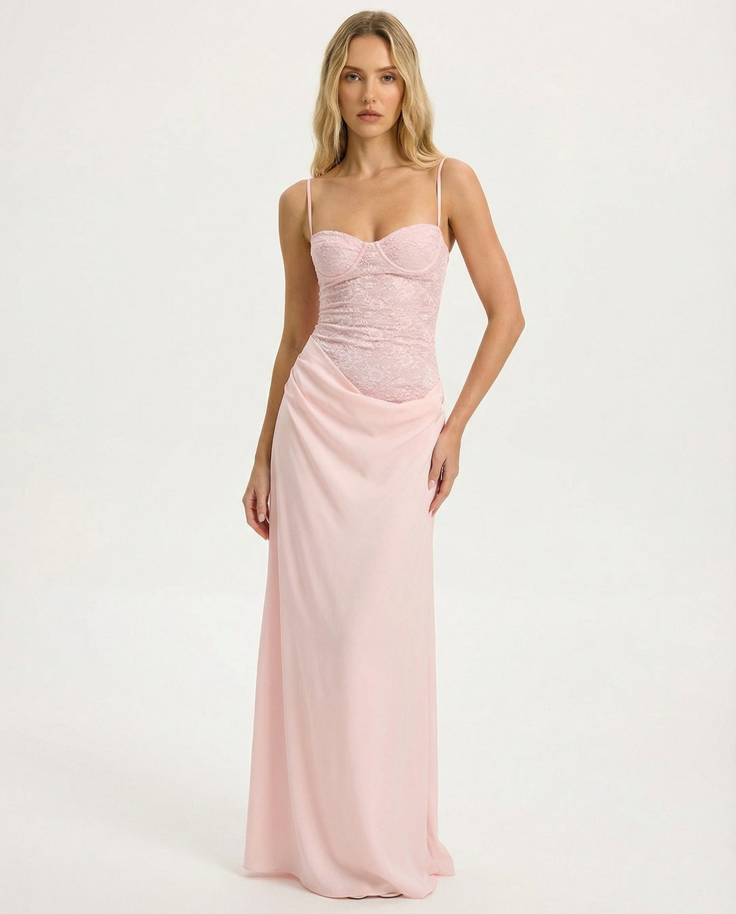 Bianca | Vestido Maxi Aura de Rosa