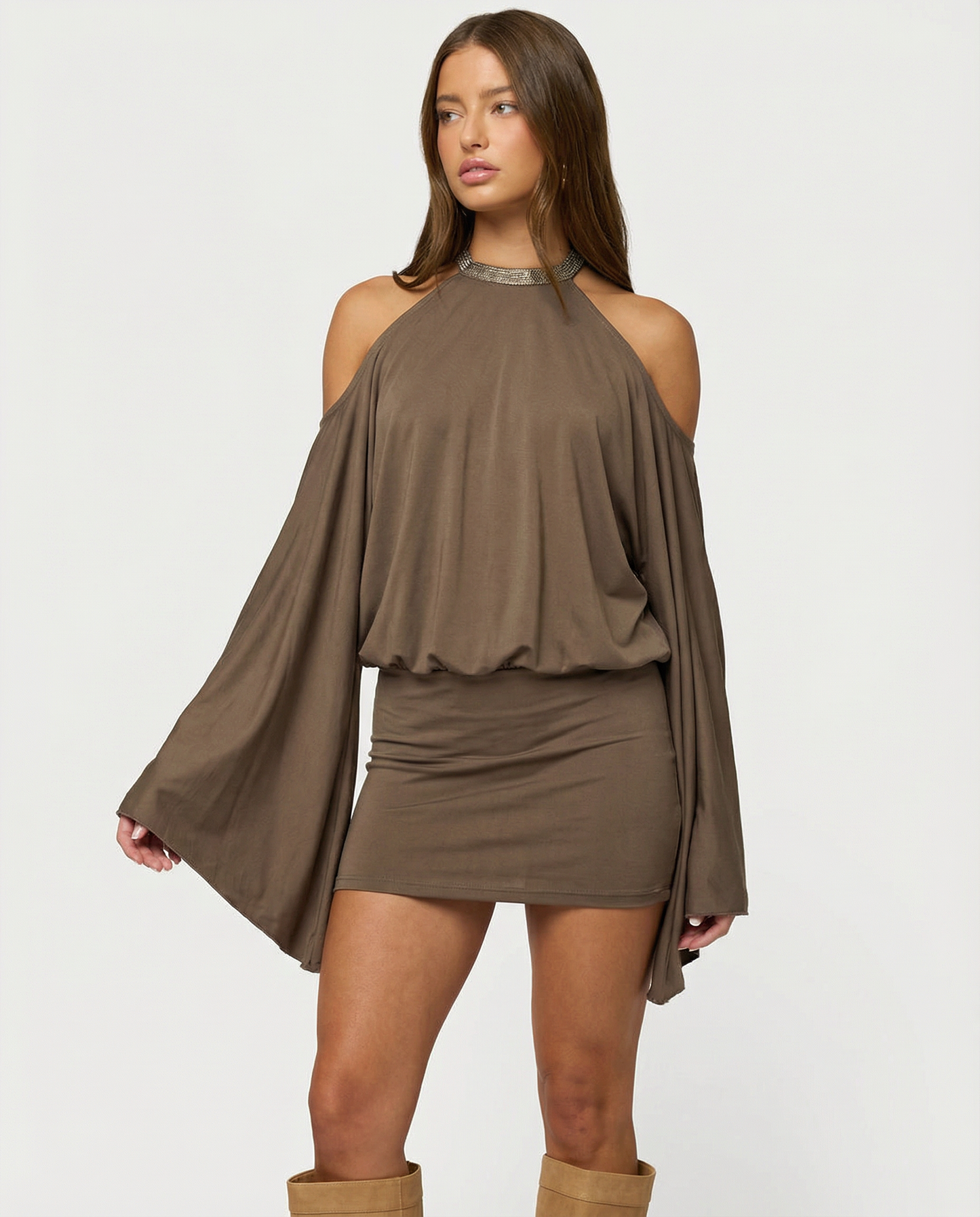 Vestido Mariposa Dorada