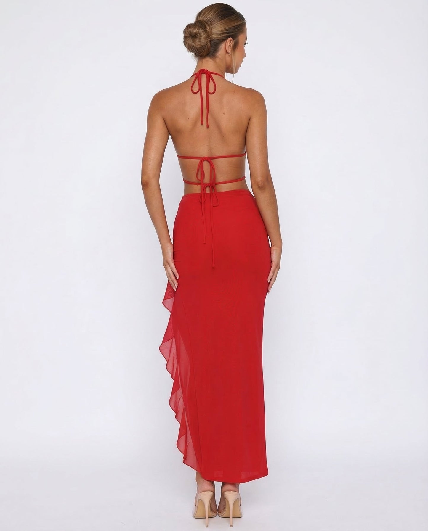 Vestido Maxi Cereza