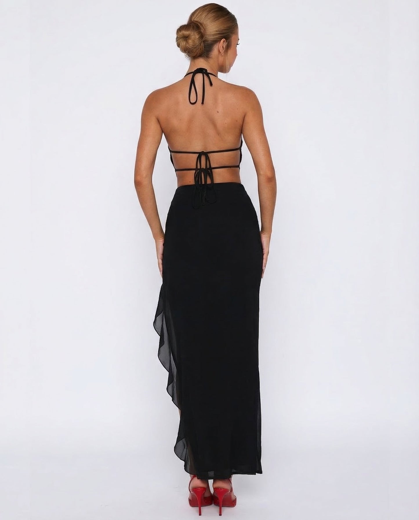 Vestido Maxi Cereza