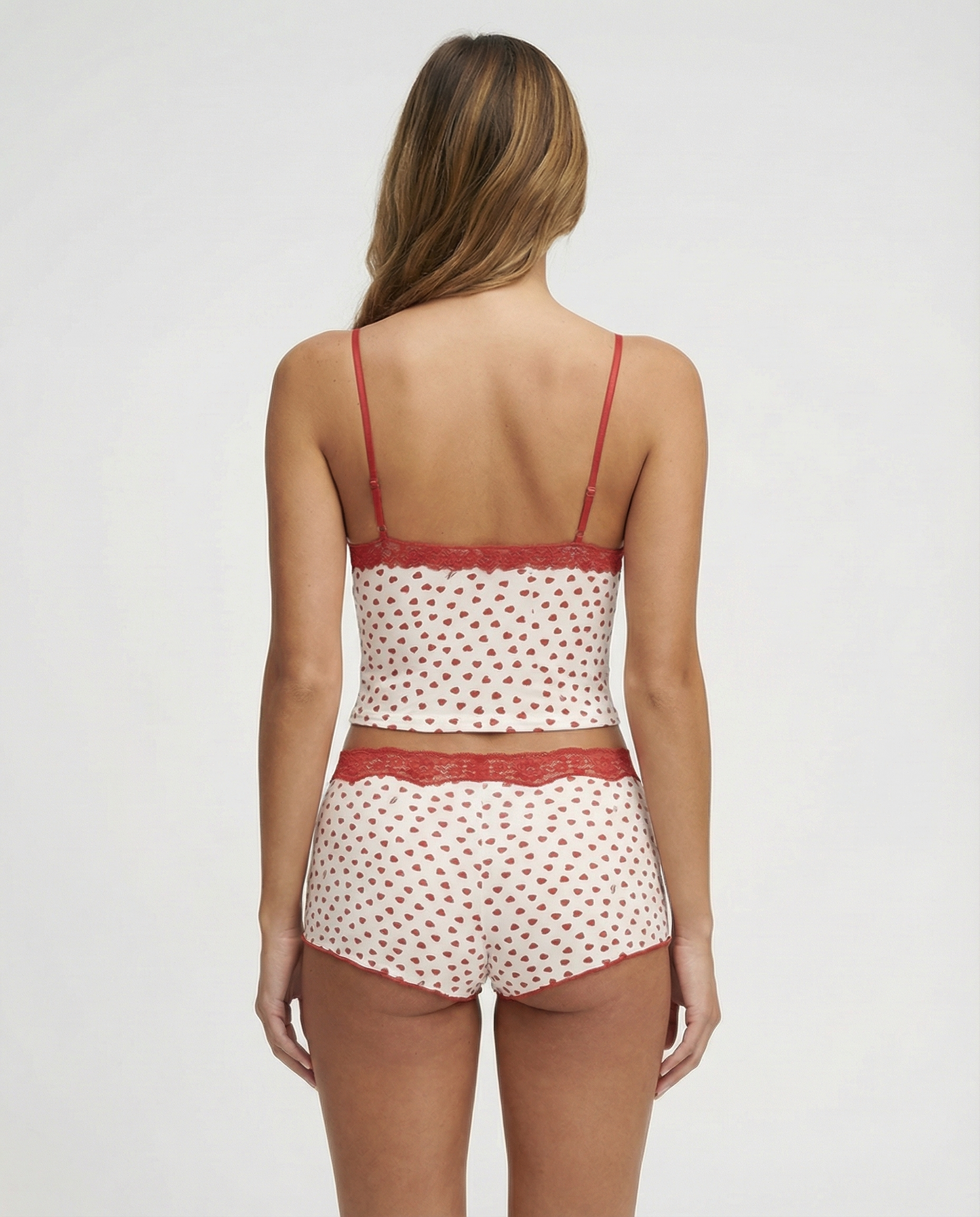 Conjunto Corazón de Cereza