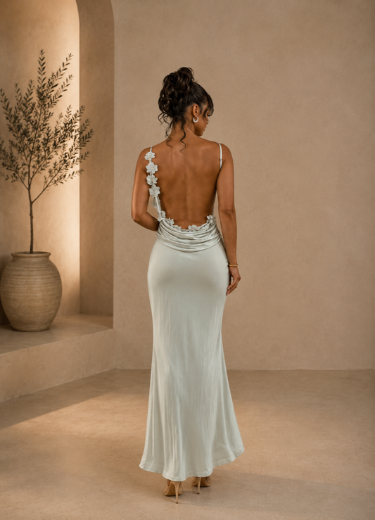 Cristina | Vestido Elegancia Celestial