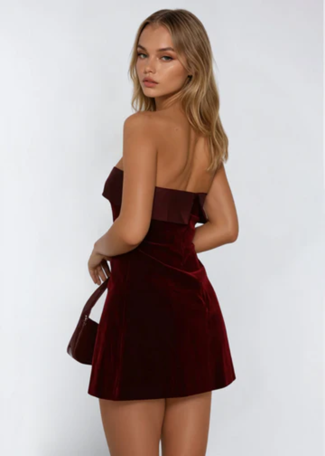 Aurora | Vestido Pasión de Terciopelo
